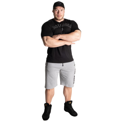 GASP Division Sweatshorts Light Grey Melange