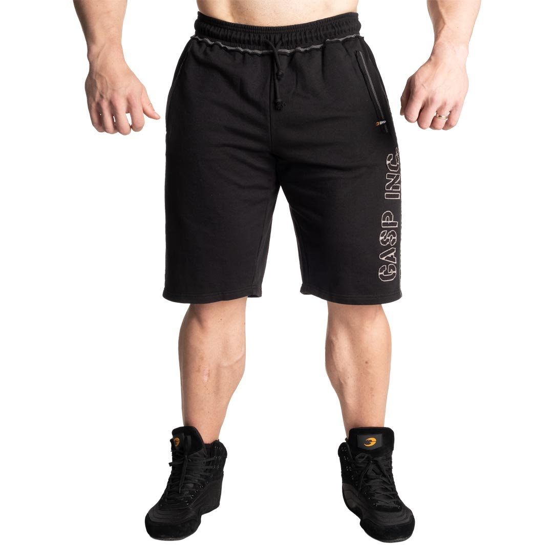 GASP Division Sweatshorts Black i gruppen Träningskläder / Shorts hos Proteinbolaget (PB-2203109)