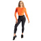Better Bodies Rib Seamless Crop LS Sunset Melange