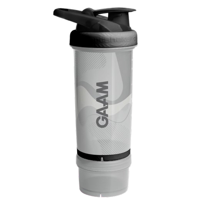 GAAM Smartshake Revive 750 ml Gray/Black i gruppen Träningsredskap & Utrustning / Shakers & Vattenflaskor / Shakers hos Proteinbolaget (PB-2203142-1)
