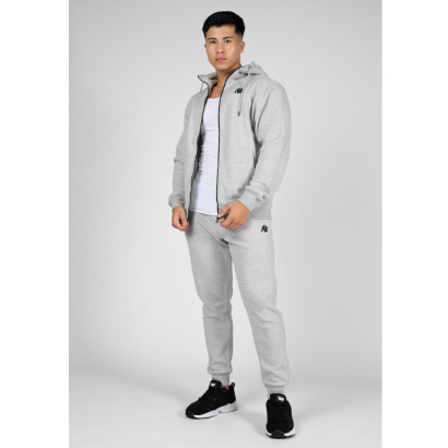 Gorilla Wear Kennewick Zipped Hoodie Grey