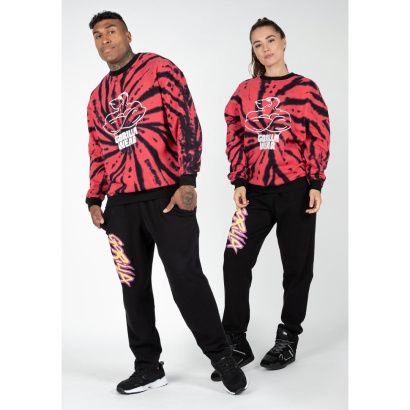 Gorilla Wear Legacy Oversized Sweatshirt Red/Black Gorilla Wear Legacy Oversized Sweatshirt Red/Black