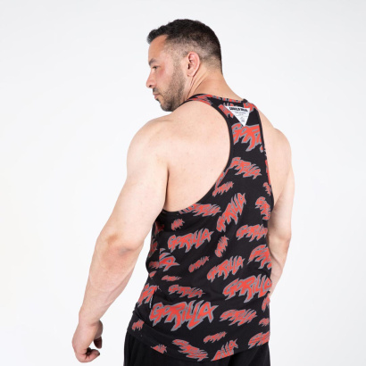 Gorilla Wear Legacy Tank Top Black/Red