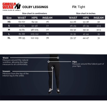 Gorilla Wear Colby Leggings Grey