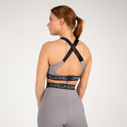 Gorilla Wear Colby Sports Bra Grey
