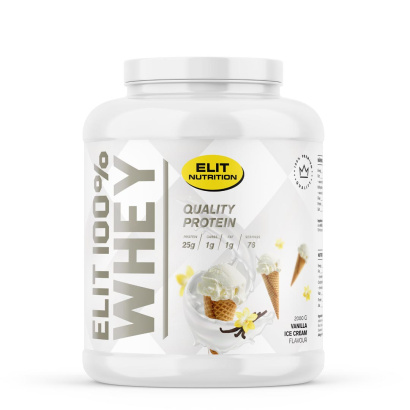 Elit Nutrition 100% Whey 2 kg Proteinpulver Elit Nutrition 100% Whey 2 kg Proteinpulver