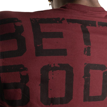 Better Bodies Union Iron Tee Maroon