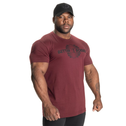 Better Bodies Recruit Tee Maroon Better Bodies Recruit Tee Maroon