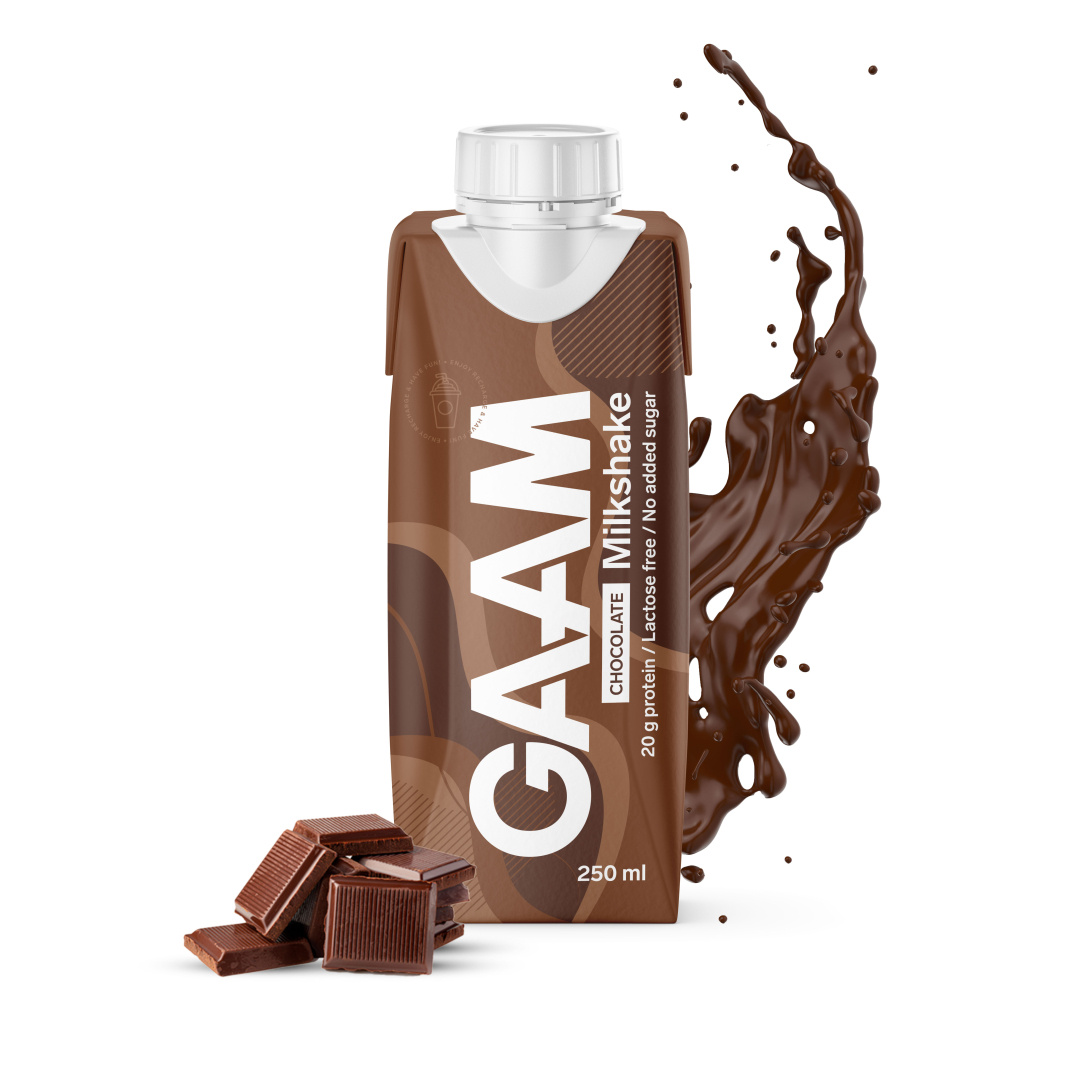 GAAM Milkshake 250 ml i gruppen Drycker / Proteindryck hos Proteinbolaget (PB-220920)