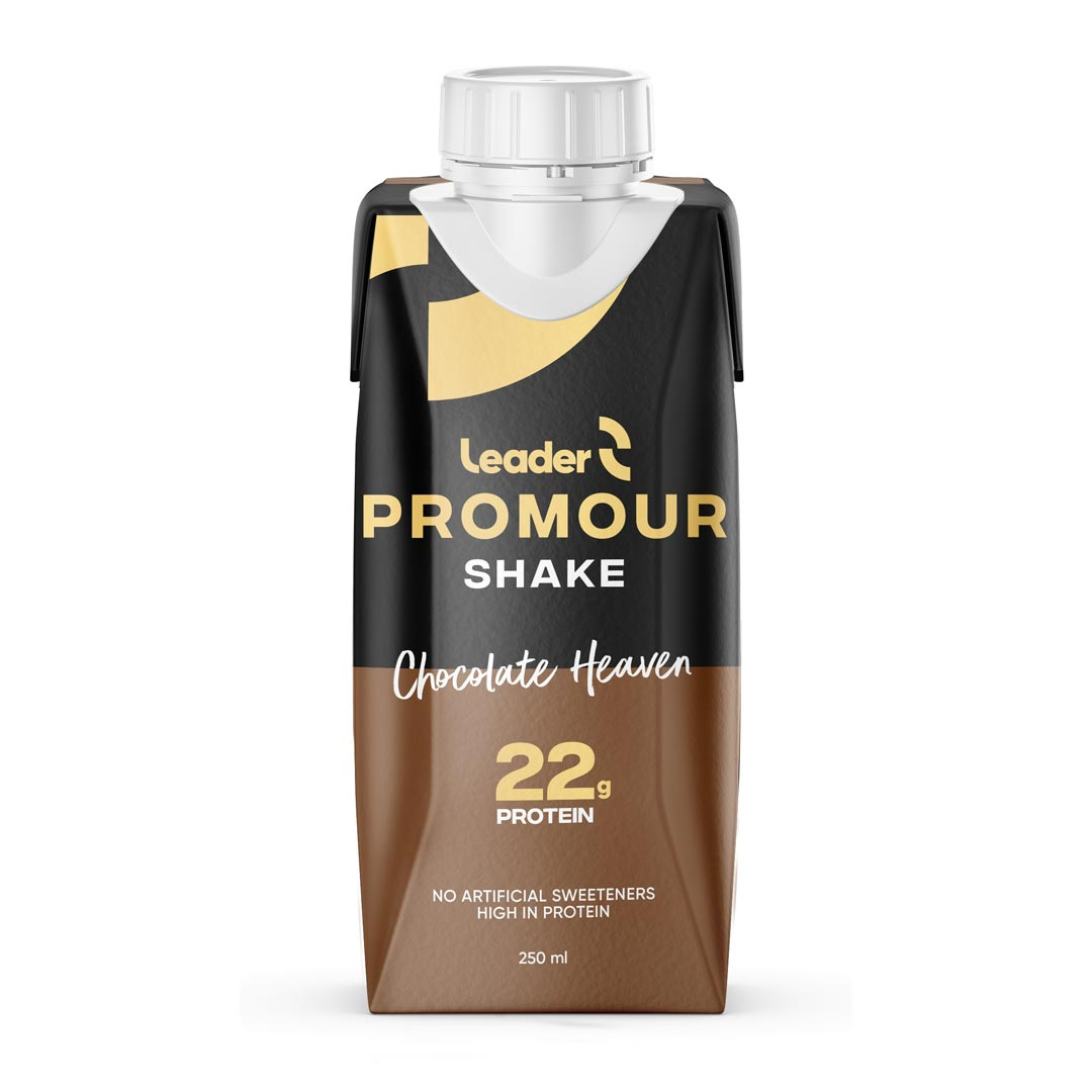 Leader Promour Shake 250 ml i gruppen Drycker / Proteindryck hos Proteinbolaget (PB-2210061)