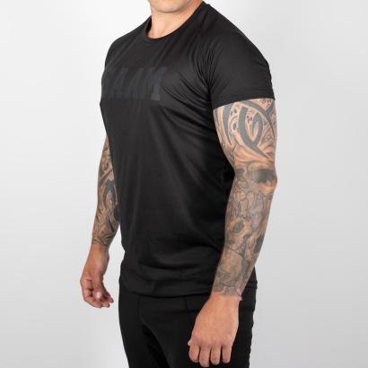 GAAM Pro Tech Logo Tee Black