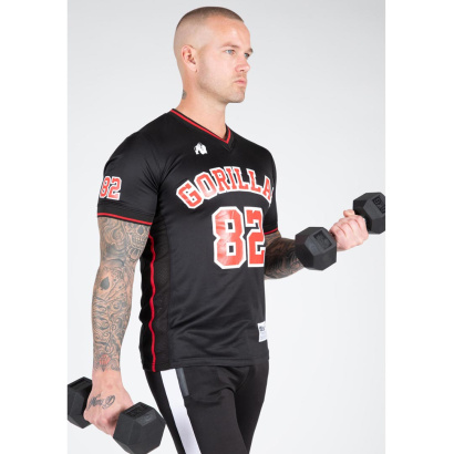 Gorilla Wear San Mateo T-Shirt black/red