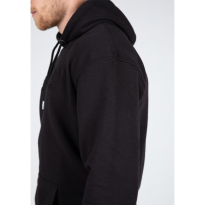 Gorilla Wear Crowley Oversized Men´s Hoodie black Gorilla Wear Crowley Oversized Men´s Hoodie black