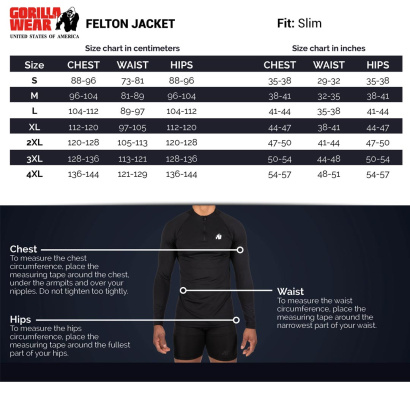 Gorilla Wear Felton Jacket grey/black