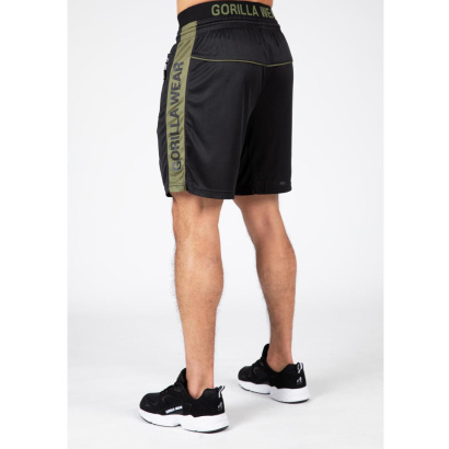 Gorilla Wear Atlanta Shorts black/green Gorilla Wear Atlanta Shorts black/green
