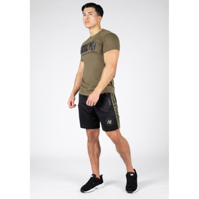 Gorilla Wear Atlanta Shorts black/green Gorilla Wear Atlanta Shorts black/green