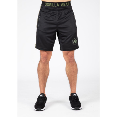 Gorilla Wear Atlanta Shorts black/green Gorilla Wear Atlanta Shorts black/green