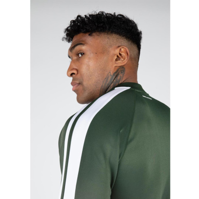 Gorilla Wear Riverside Track Jacket green Gorilla Wear Riverside Track Jacket green