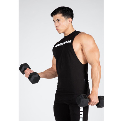 Gorilla Wear Milo Drop Armhole Tank Top black