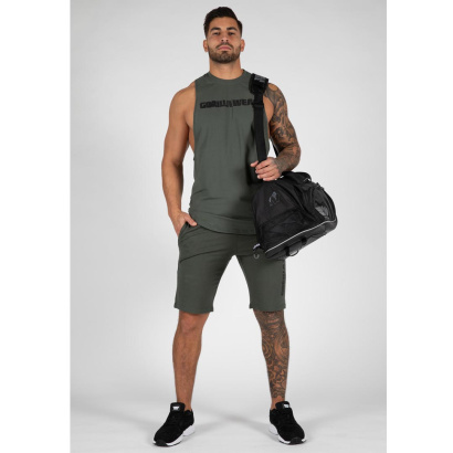 Gorilla Wear Milo Drop Armhole Tank Top green