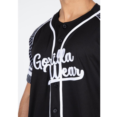 Gorilla Wear 82 Baseball Jersey Black