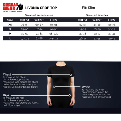 Gorilla Wear Livonia Crop Top white