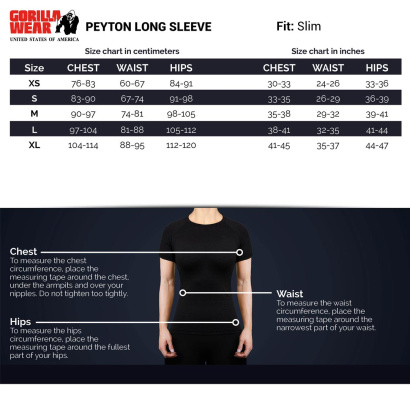 Gorilla Wear Peyton Long Sleeve black