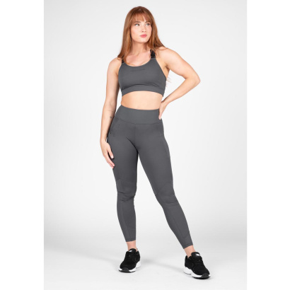 Gorilla Wear Monroe Sports Bra Grey Gorilla Wear Monroe Sports Bra Grey