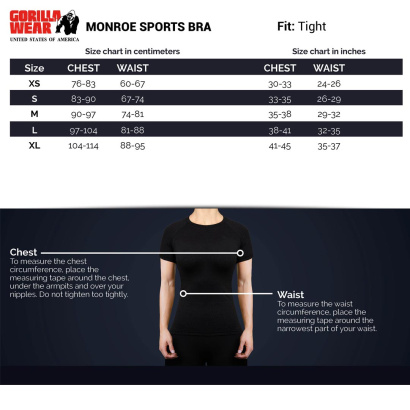Gorilla Wear Monroe Sports Bra Grey Gorilla Wear Monroe Sports Bra Grey