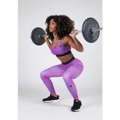 Gorilla Wear Colby Sports Bra blue/pink Gorilla Wear Colby Sports Bra blue/pink