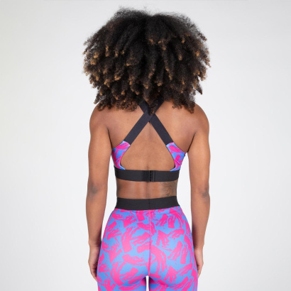 Gorilla Wear Colby Sports Bra blue/pink Gorilla Wear Colby Sports Bra blue/pink