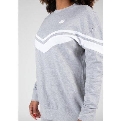 Gorilla Wear Hailey Oversized Sweatshirt grey melange