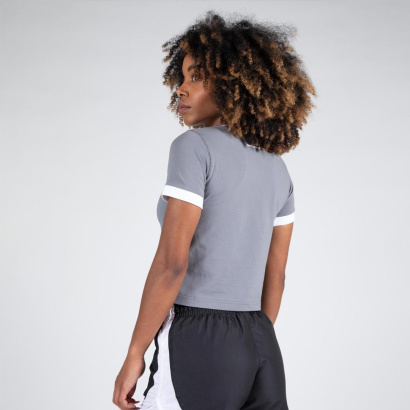Gorilla Wear New Orleans Cropped T-Shirt grey