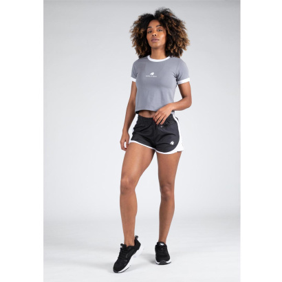 Gorilla Wear New Orleans Cropped T-Shirt grey