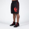 Gorilla Wear Buffalo Old School Workout Shorts black/red Gorilla Wear Buffalo Old School Workout Shorts black/red