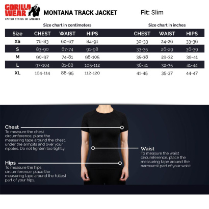 Gorilla Wear Montana Track Jacket black