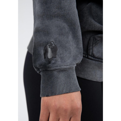 Gorilla Wear Crowley Oversized Women´s Hoodie washed grey