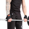 Gorilla Wear Figure 8 Lifting Straps Black