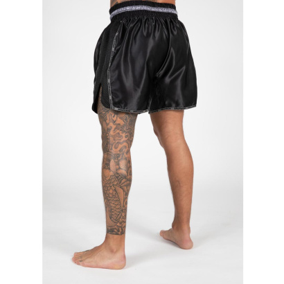 Gorilla Wear Piru Muay Thai Shorts Black Gorilla Wear Piru Muay Thai Shorts Black