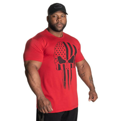 GASP Skull Standard Tee Chili Red