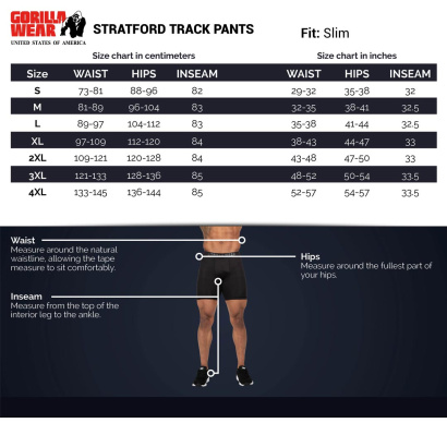 Gorilla Wear Stratford Track Pants Black
