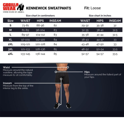 Gorilla Wear Kennewick Sweatpants Black Gorilla Wear Kennewick Sweatpants Black