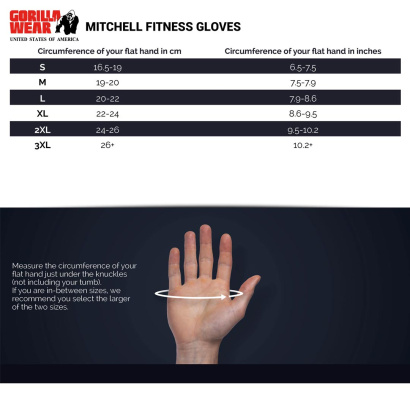 Gorilla Wear Mitchell Training Gloves Black/Red