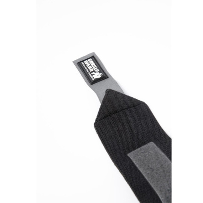 Gorilla Wear Wrist Wraps Basic Black/Grey Gorilla Wear Wrist Wraps Basic Black/Grey