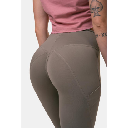 NEBBIA Fit & Smart High Waist Tights Mocha