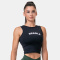 NEBBIA Fit & Sporty Tank Top Black NEBBIA Fit & Sporty Tank Top Black