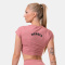 NEBBIA Sporty Crop Top Old Rose