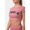 NEBBIA Sporty Crop Top Old Rose