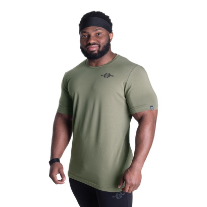 Better Bodies Essential Tapered Tee Washed Green