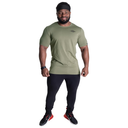 Better Bodies Essential Tapered Tee Washed Green